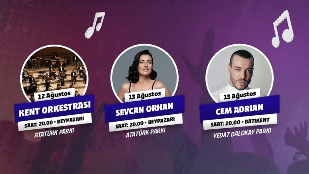 Cem Adrian ve Sevcan Orhan Başkentlilere müzik ziyafeti sunacak