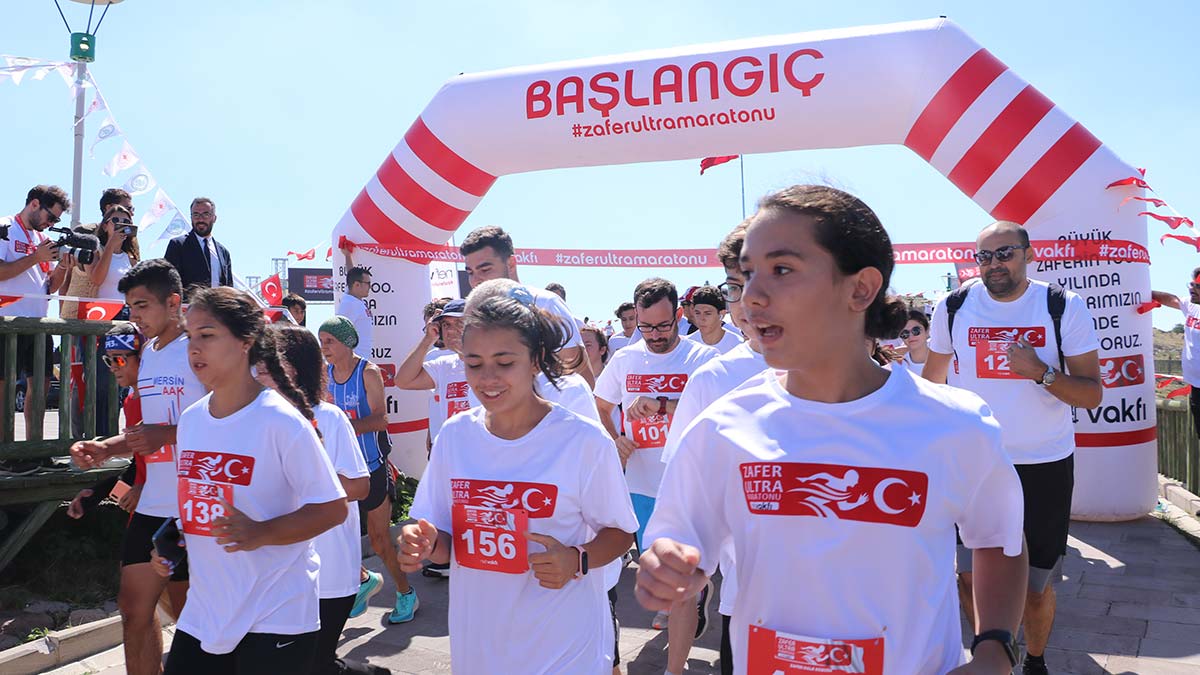 Zafer Ultra Maratonu'nun startı verildi