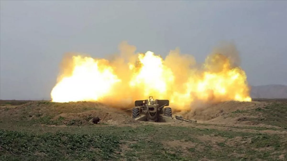 Ermenistan ordusu, azerbaycan sınır mevzilerine ateş açıyor