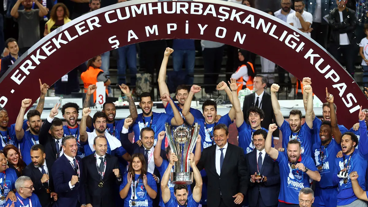 36'ncı cumhurbaşkanlığı kupası anadolu efes'in