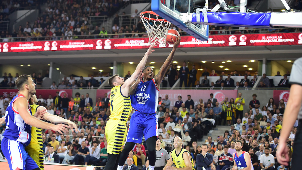 36'ncı Cumhurbaşkanlığı Kupası Anadolu Efes'in