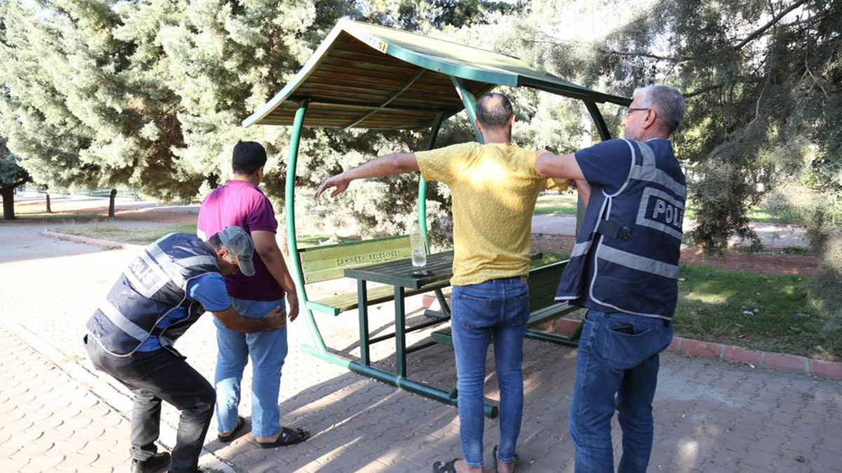 Dilencilere yönelik uygulamada 631 kişi yakalandı