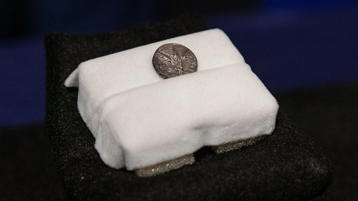 ABD, 1 milyon dolarlık antik sikkeyi İsrail'e verdi