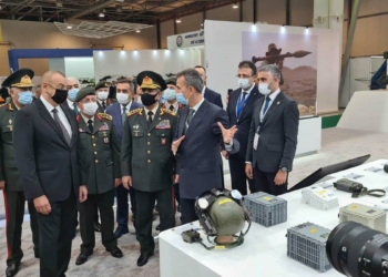 Azerbaycan Cumhurbaşkanı ADEX 2022'ye katıldı