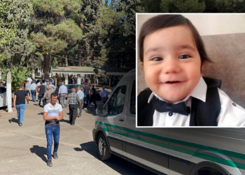 Başına yorgun mermi isabet eden Kaan bebek öldü