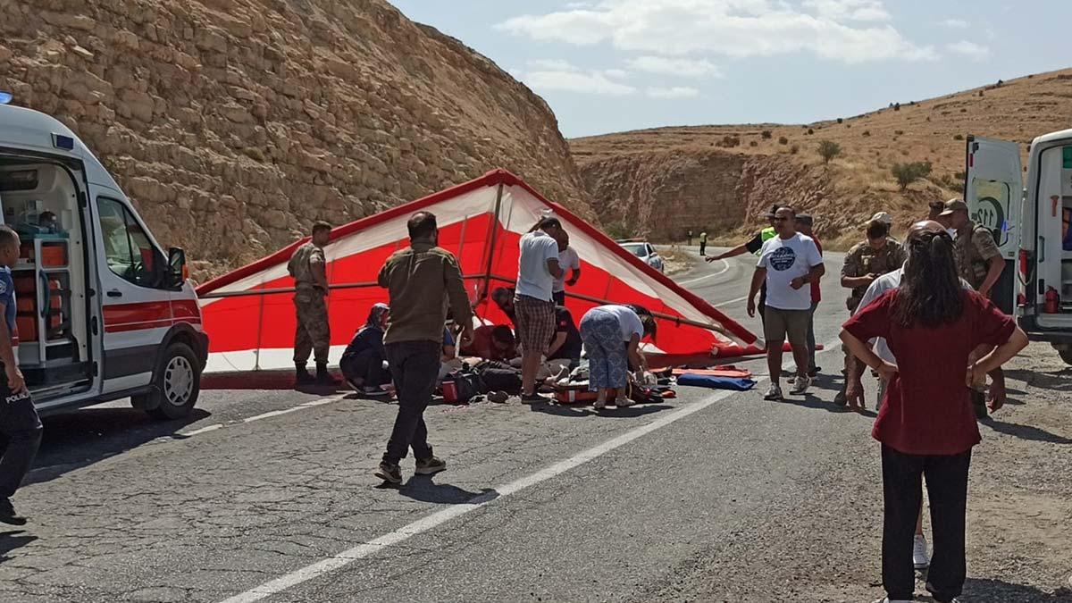 Batman'da yamaç paraşütü kazası: 2 ölü