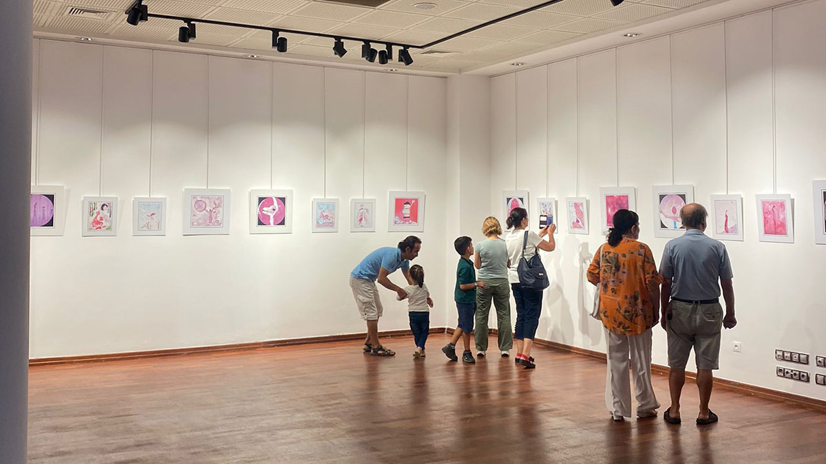 'Biraz Gerçek Biraz Düş' sergisi açıldı