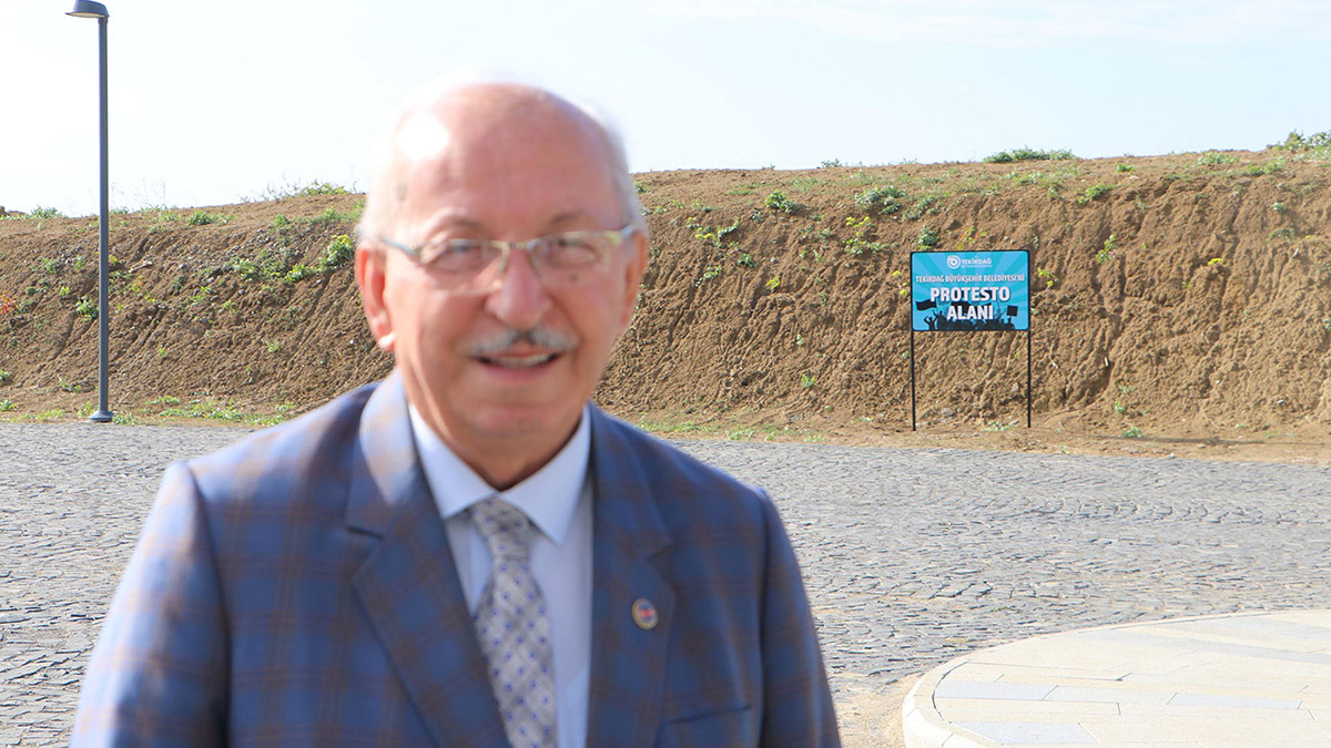 Büyükşehir'den 'belediyeyi protesto alanı'