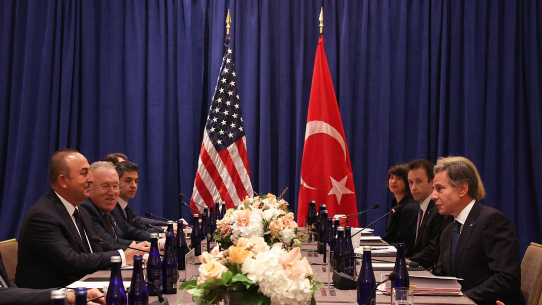 Çavuşoğlu ABD Dışişleri Bakanı ile görüştü