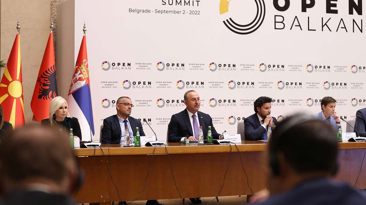 Çavuşoğlu, Açık Balkan Girişimi toplantısında