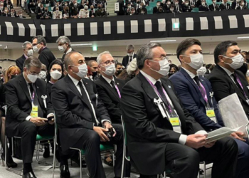 Çavuşoğlu, Şinzo Abe'nin cenaze törenine katıldı