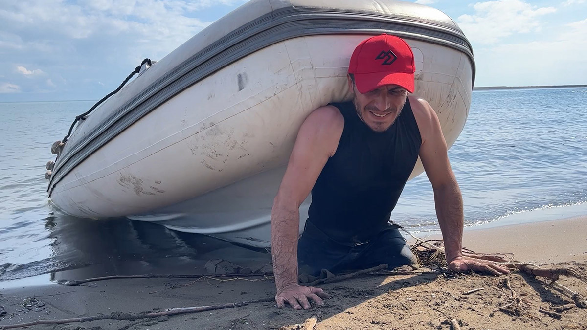 Engelli dalgıçtan Karadeniz'de zorlu deneme