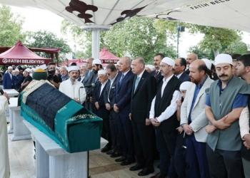 Erdoğan, İnançer'in cenaze törenine katıldı
