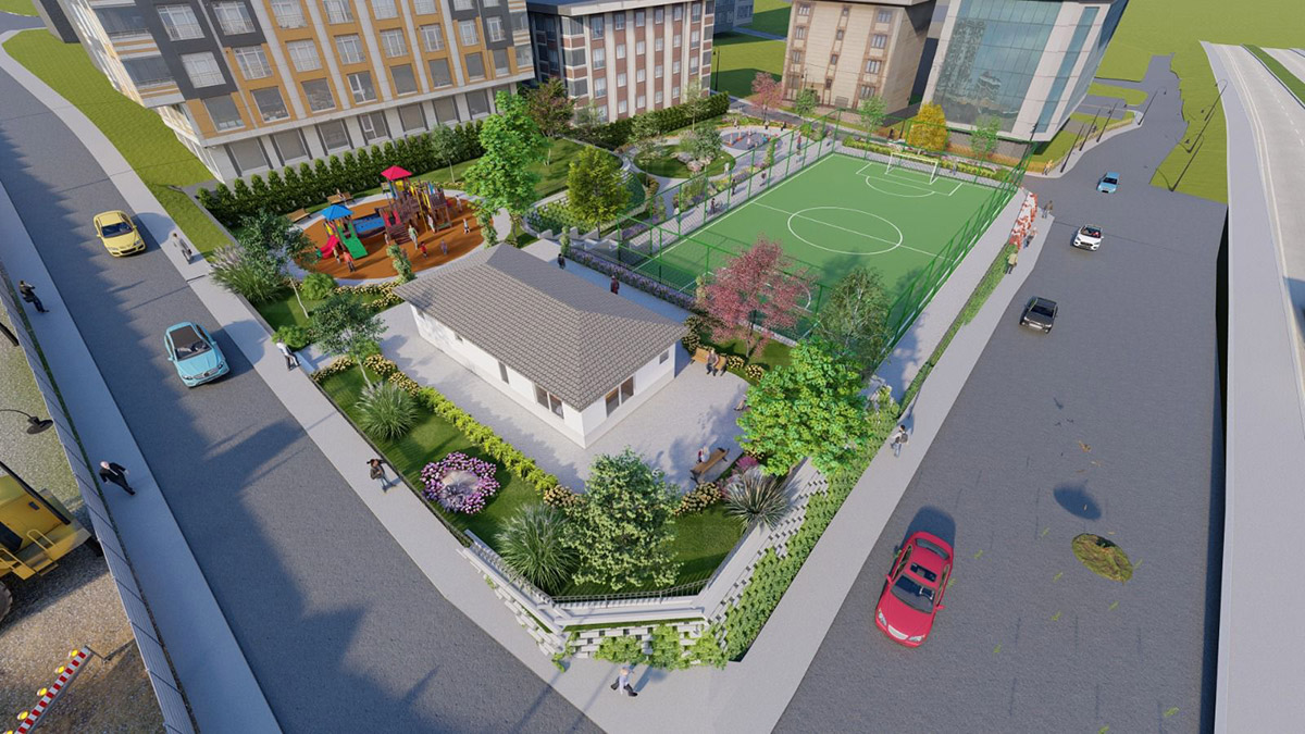 Eski Habipler Mahallesi'ne yeşil alan kazandırılıyor