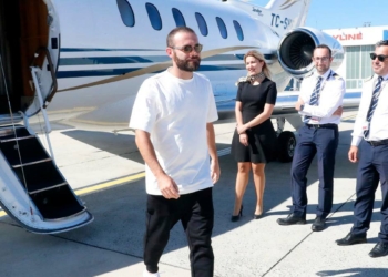 Galatasaray'ın yeni transferi Juan Mata İstanbul'da