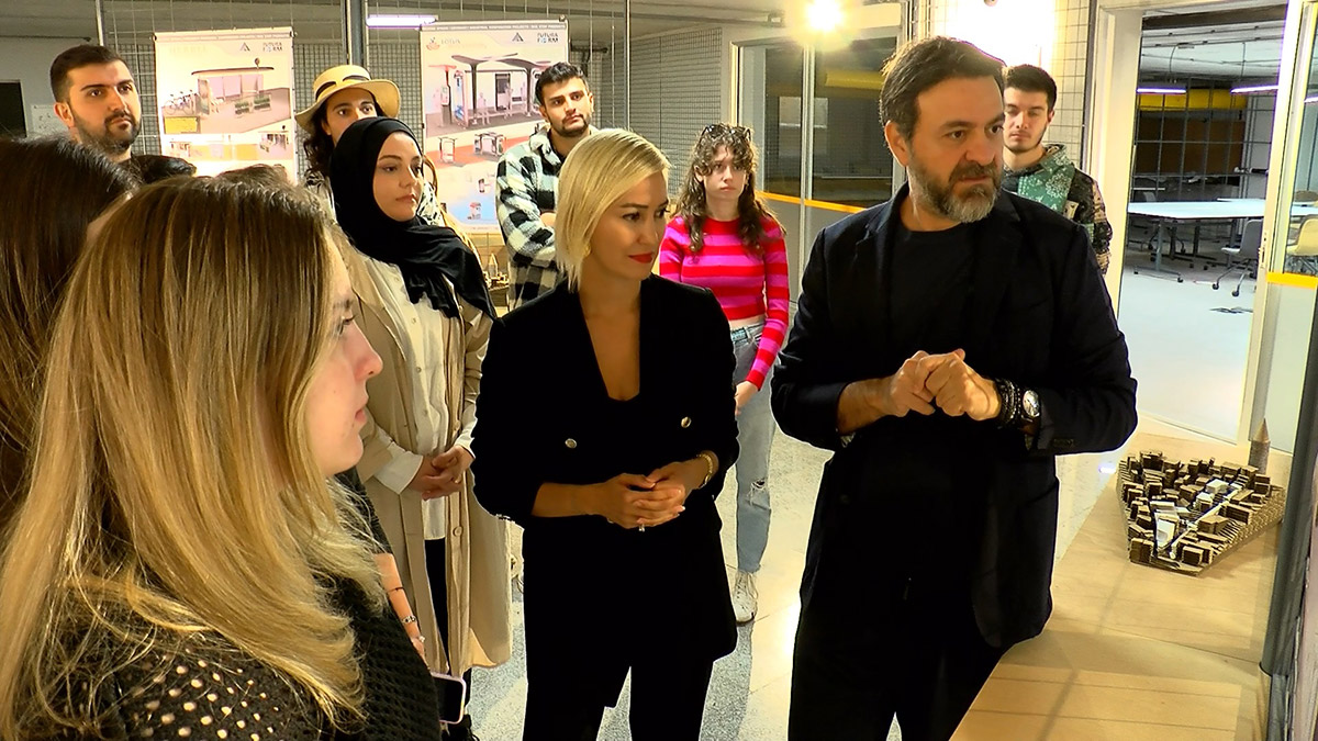 Genç iç mimar adaylarına tasarım atölyesi