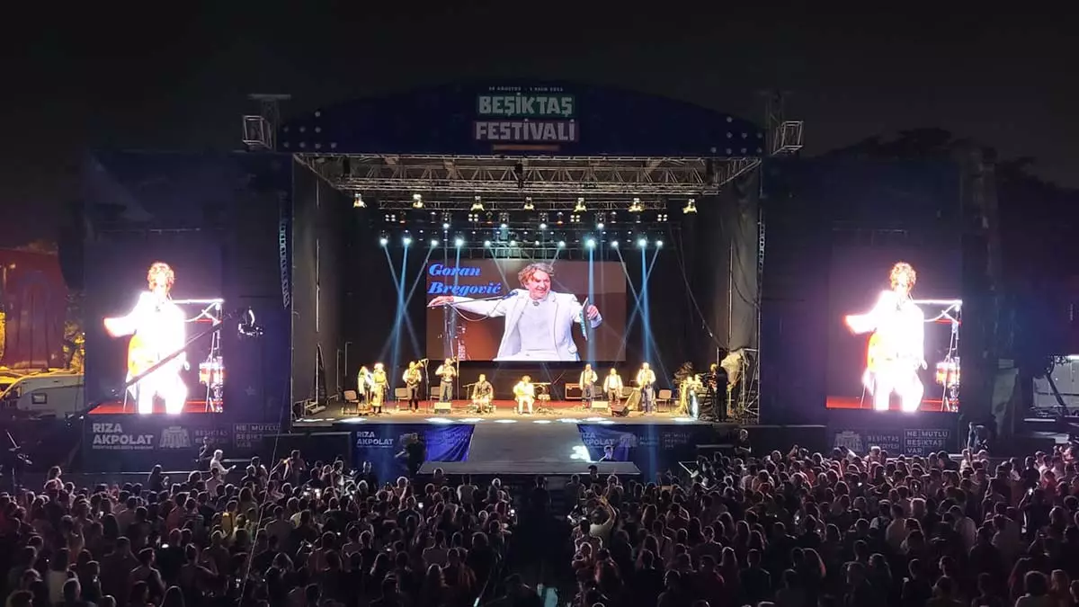 Goran bregovic besiktasta sahne aldi 1 - kültür ve sanat - haberton