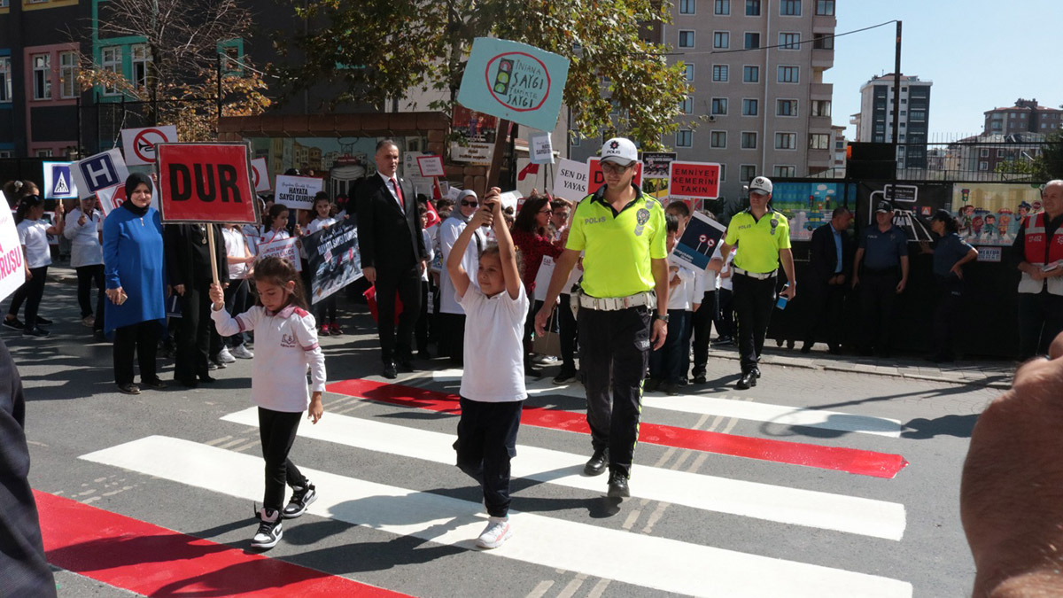 İstanbul'da trafikte yaya önceliği etkinliği 