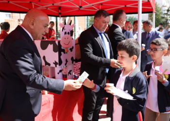 Keçiören'de 'Dünya Okul Sütü Günü' etkinliği