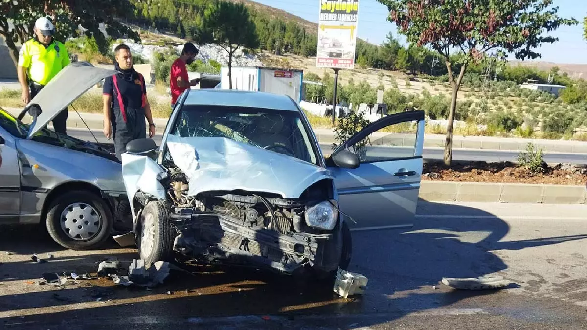 Kilis'te zincirleme kaza: 8 yaralı 