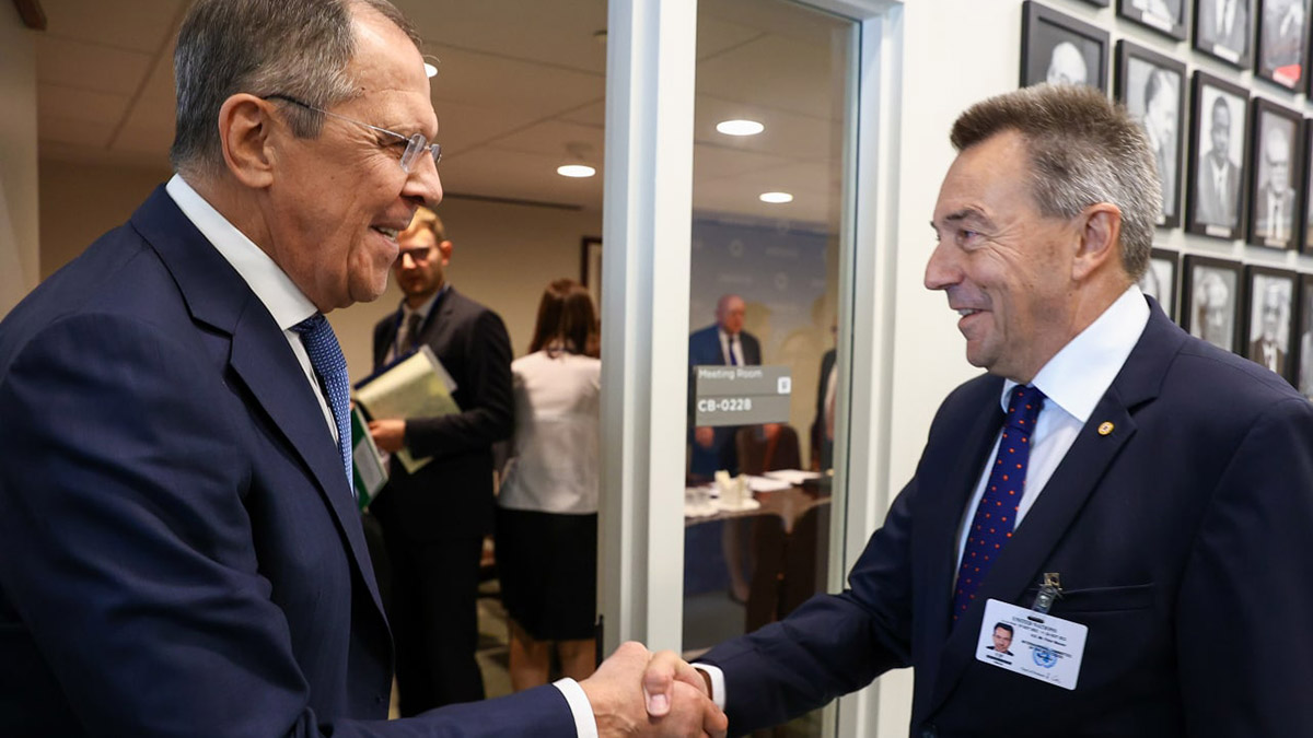 Lavrov'un ABD'deki yoğun diplomasi trafiği