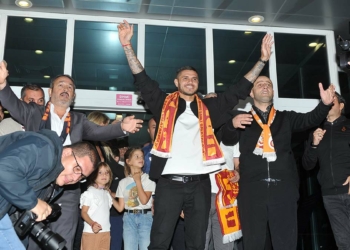 Mauro Icardi, İstanbul'a geldi