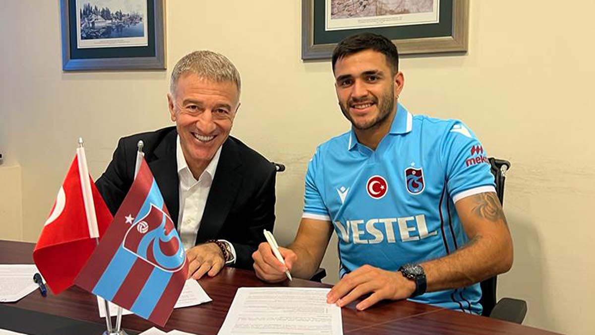 Maximiliano Gomez Trabzonspor'a imza attı