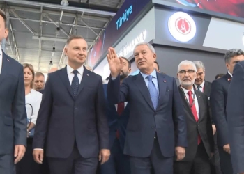 Polonya Cumhurbaşkanı Duda'dan MSPO'ya ziyaret
