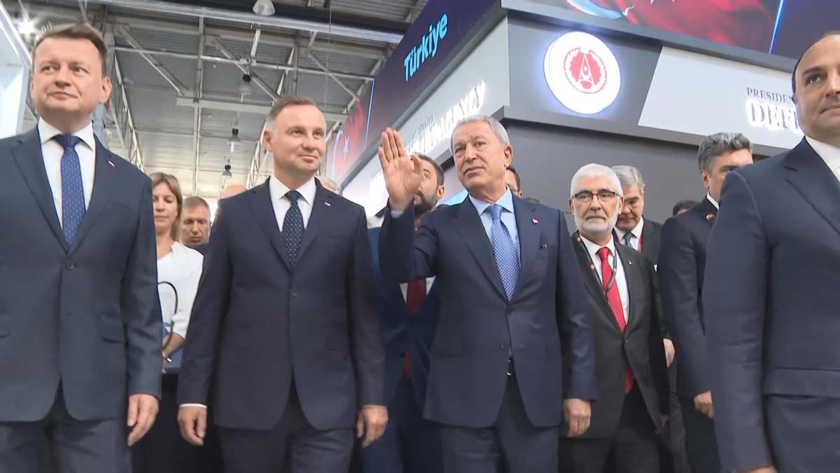 Polonya Cumhurbaşkanı Duda'dan MSPO'ya ziyaret