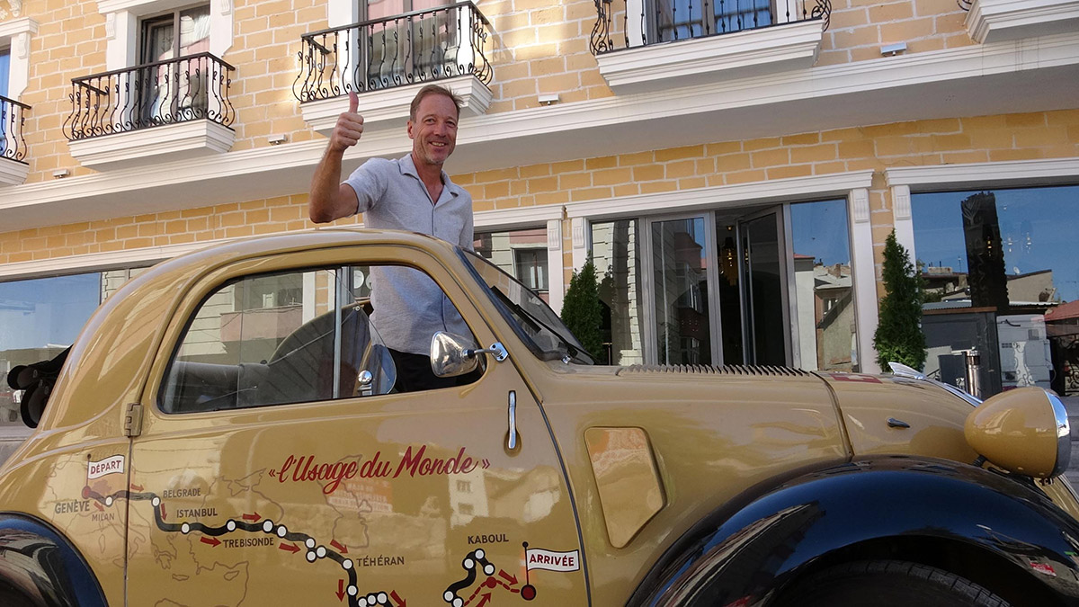 Route Nicolas Bouvier'in seyahati tekrarlanıyor