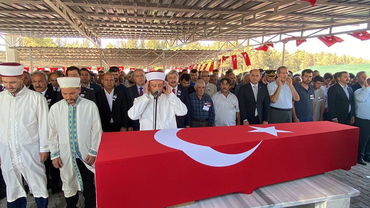 Şehit Fatih Kalkan, Osmaniye'de toprağa verildi