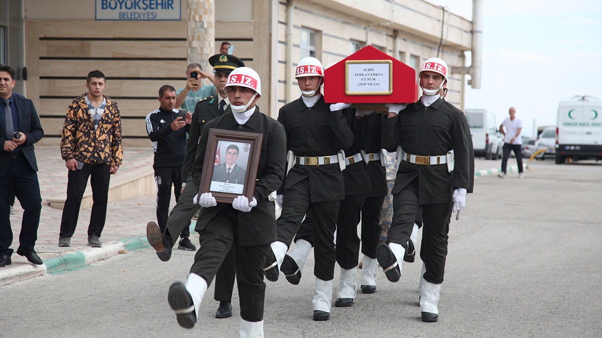 Şehit Serkan Erkuş, Malatya'da toprağa verildi