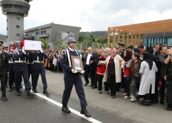 Şehit Ümit Kesti'nin cenazesi Ordu'da