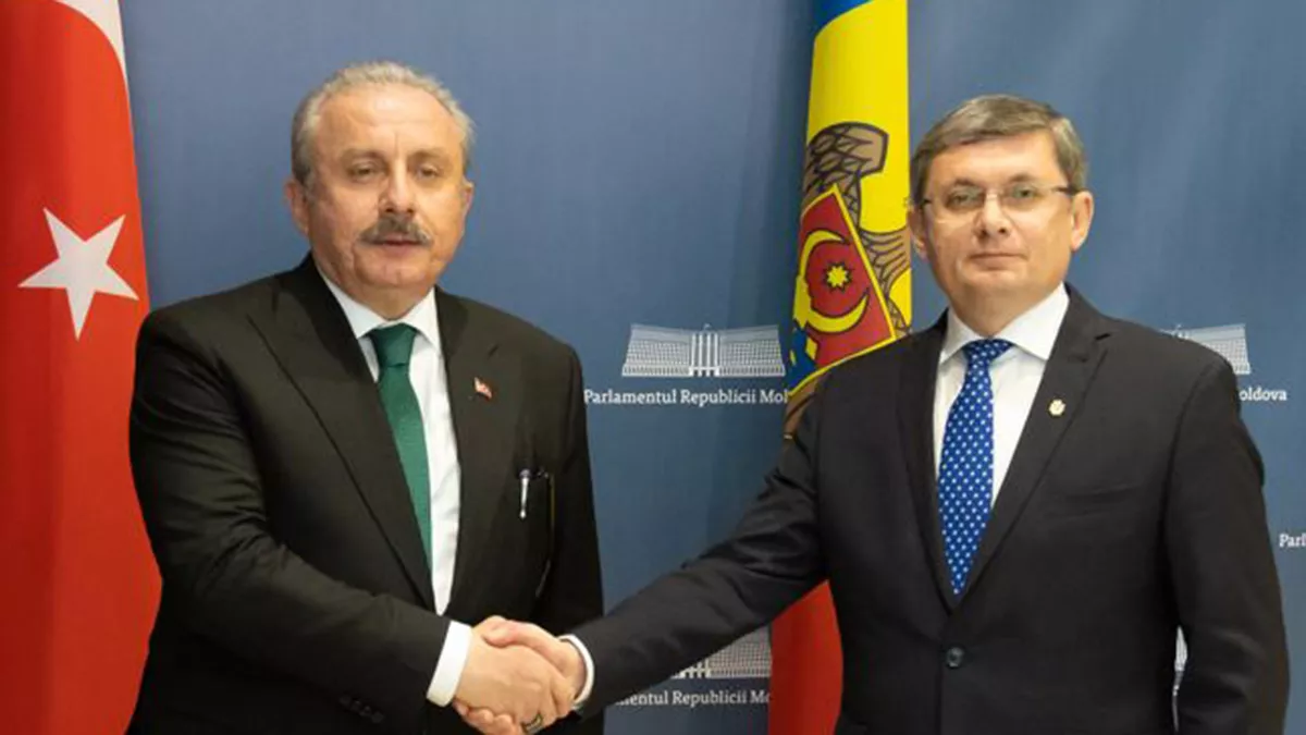 Şentop moldova parlamento başkanı ile görüştü