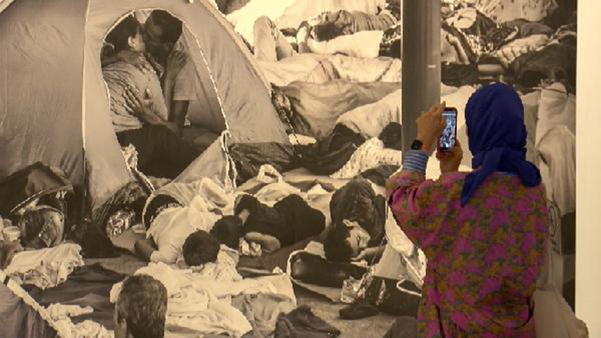 'Sınır-sız aşk' fotoğraflandı