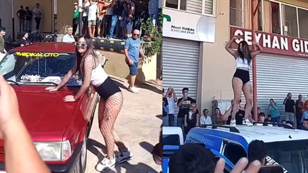 Slalom ve Drift Festivali'ndeki dansa suç duyurusu