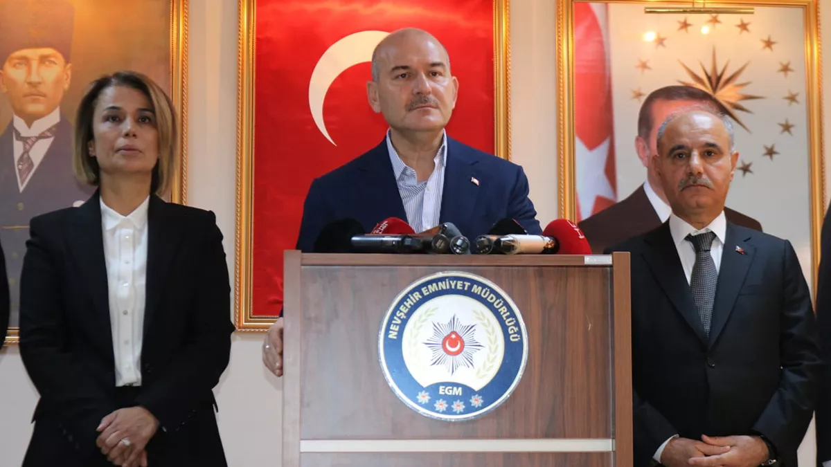 Soylu, nevşehir'de uyuşturucu operasyonu yönetti