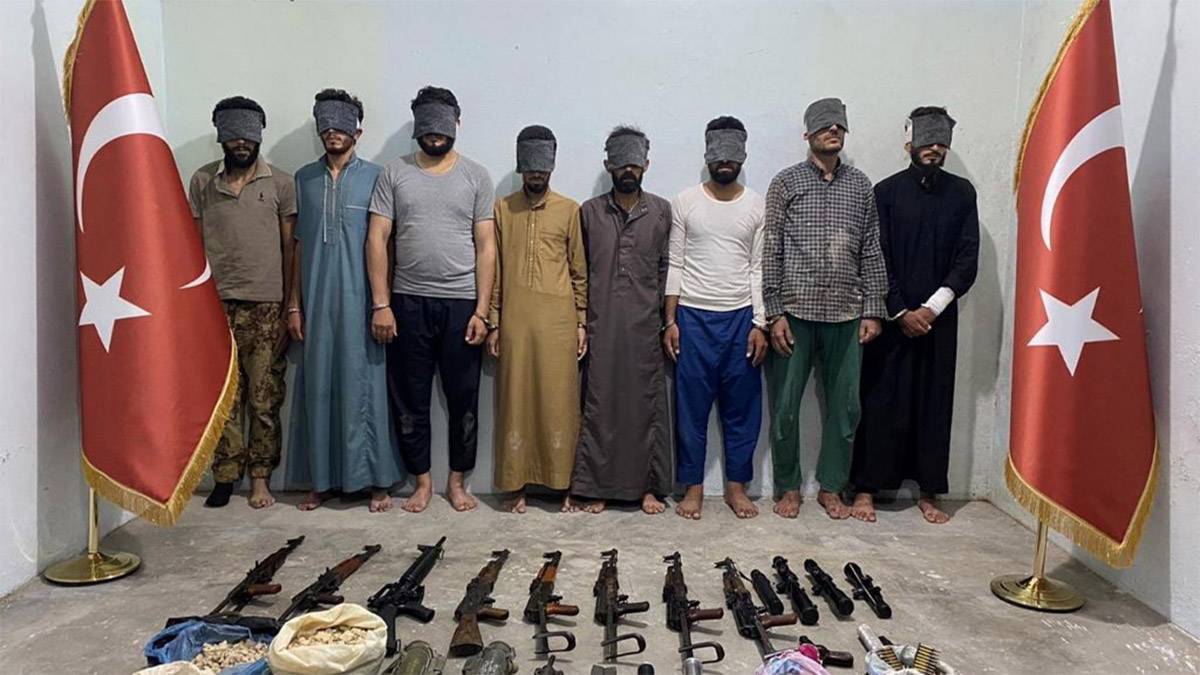 Suriye'de DEAŞ operasyonu: 18 terörist yakalandı