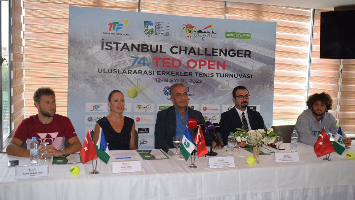 TED Open Uluslararası Tenis Turnuvası başladı