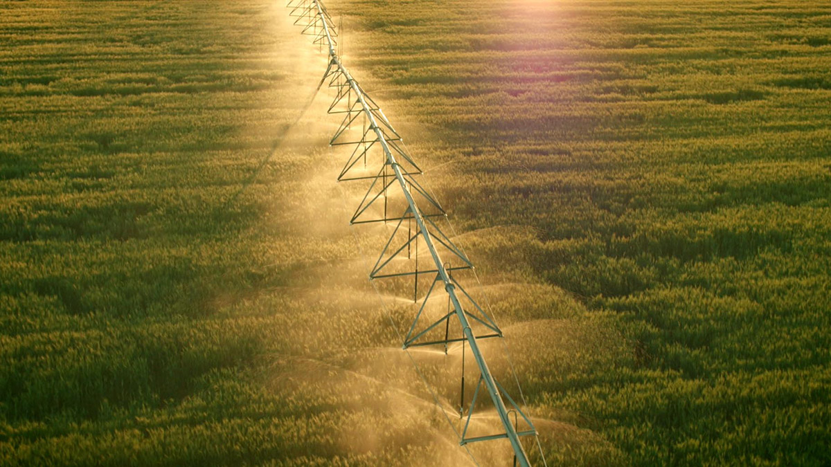 TİGEM 'center pivot' ile tasarruf sağlıyor