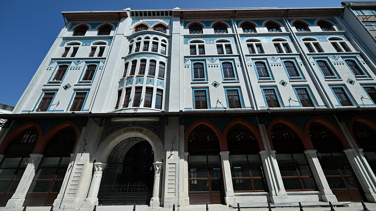 Tarihi Liman Han'ın restorasyonu tamamlandı