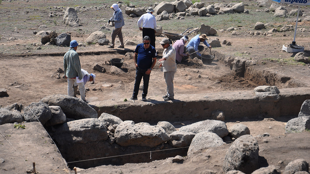Taşlıgeçit Höyüğü'nde Hitit İmparatorluğu kalıntıları