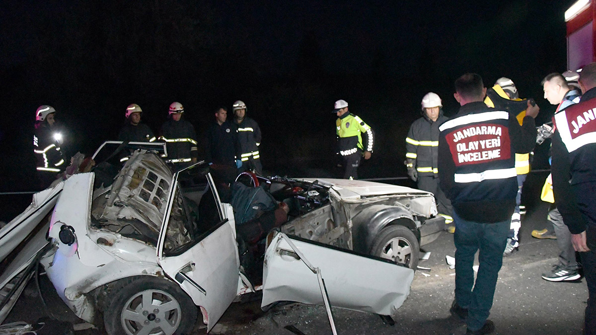 Tekirdağ'da kaza: 1 ölü, 3'ü ağır 5 yaralı