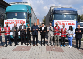 Tuzla'dan Pakistan'a 2 tır dolusu yardım