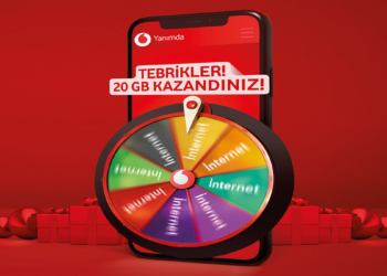 Vodafone Hediye Çarkı yoğun ilgi gördü