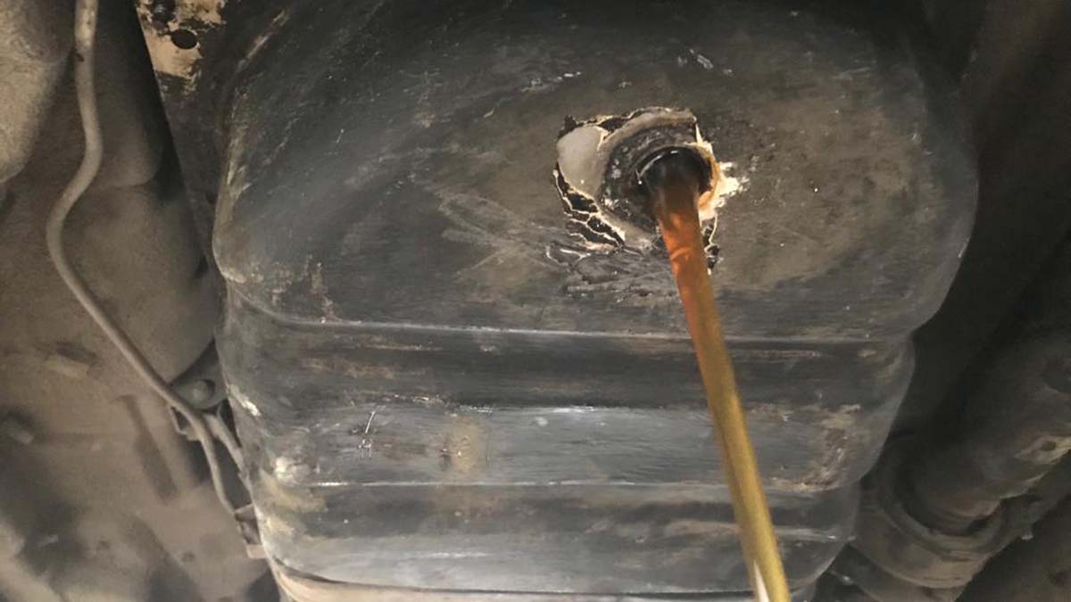 Yakıt deposunda kaçak kestane balına geçit yok