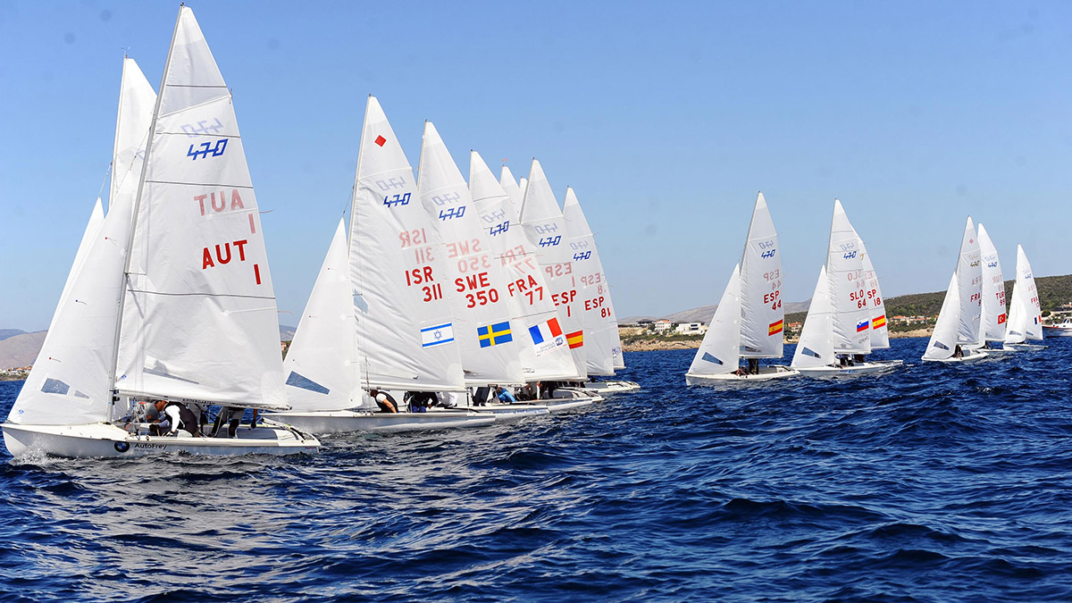 Yelkende 470 Avrupa Şampiyonası Çeşme'de