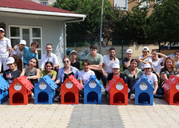 Yerli mobilya şirketi Ataşehir’e 50 kedi evi bağışladı