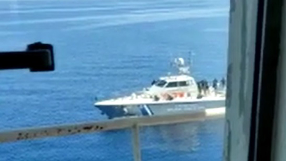 Yunanistan'ın taciz girişimi engellendi