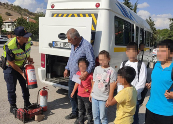 Jandarma okul servislerine yönelik denetim başlattı